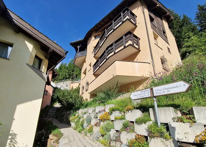 Apartman Chesa Bellaval, Haus Leivra 2-zimmerwohnung Silvaplana