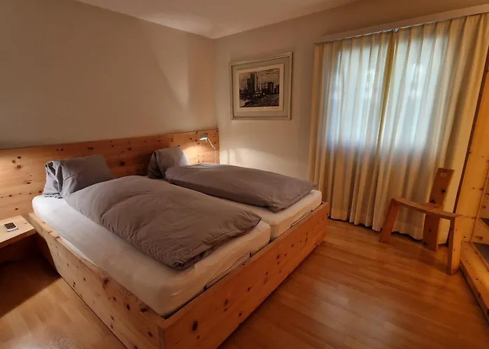 Apartman Chesa Bellaval, Haus Leivra 2-zimmerwohnung Silvaplana